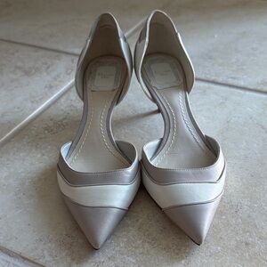 Dior Elegant Women's Two-Tone Heels